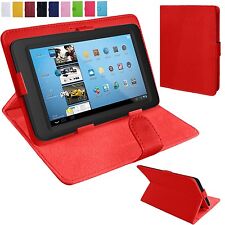 Universal Leather Stand Folding Folio Case Cover Pouch For 8 Inch Tablets Tab, used for sale  Shipping to South Africa