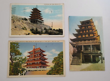 Lote de 3 cartões postais vintage Reading Pa.~Pennsylvania~The Pagoda~Scenic View comprar usado  Enviando para Brazil