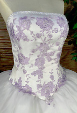 Purple embroidered princess for sale  Omaha