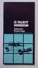 Talbot horizon orig for sale  BENFLEET