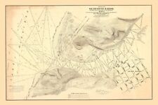1856 map grand for sale  Saint Augustine