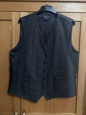 Lloyd Attree Smith Tweed Wool Mix Waistcoat Size L (rl) for sale  Shipping to South Africa