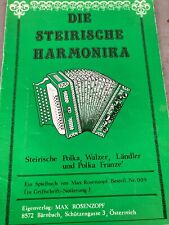 Steirische harmonika noten gebraucht kaufen  Ravensburg