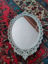 Specchio shabby ovale usato  Italia