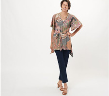Attitudes by Renee Como Jersey Butterfly Sleeve Tunic (Candy Coral, 2X) A455031 for sale  Shipping to South Africa