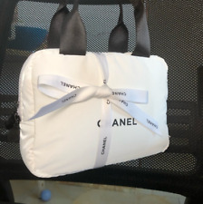 NOVA Fita Chanel Beauté, Bolsa de Maquiagem presente compra bolsa conversível Branca comprar usado  Enviando para Brazil