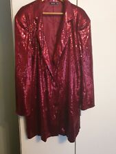 Ladies red sequinned for sale  POULTON-LE-FYLDE