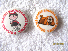 Magic roundabout badges for sale  HOOK