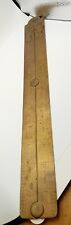 Early John Rabone Rare Interlocking Brass Ruler for sale  Shipping to South Africa