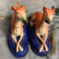 Antique greyhound pair for sale  EASTBOURNE