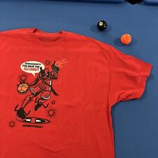 Usado, Camiseta Bobby Fresh Masculina 4XL The Flu Game… Gráfica Streetwear Vermelha - Nova comprar usado  Enviando para Brazil