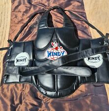 Used, Windy Boxing Chest Guard Protector Kickboxing MMA Body Armour Shield Training  for sale  Shipping to South Africa