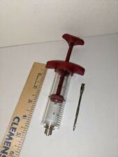 Meat Injector Marinade Stainless Steel Outdoor Kit Flavor BBQ Syringe Unmarked for sale  Shipping to South Africa