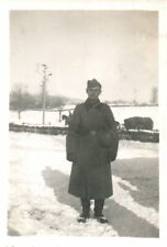 Foto, 2.WK. Wehrmacht, Westfront 1940: Soldat im Wintermantel (MB)21378 gebraucht kaufen  Jena