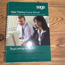 Sage training course for sale  CRAMLINGTON