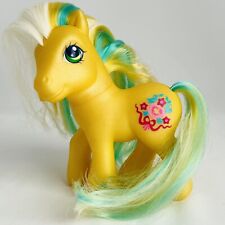 Vintage My Little Pony G3 MLP Darling Dalia Oryginalna żółta figurka Hasbro 2002 na sprzedaż  Wysyłka do Poland