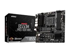 Placa madre MSI B550M PRO-VDH WIFI AM4 AMD B550 SATA 6Gb/s USB 3.0 Micro ATX AMD segunda mano  Embacar hacia Argentina