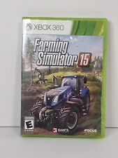 Farming Simulator 15 (Microsoft Xbox 360 2015) completo com manual  comprar usado  Enviando para Brazil