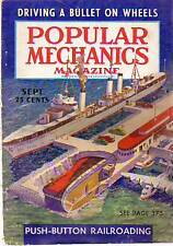 1939 Popular Mechanics setembro-motos, laranjas, usado comprar usado  Enviando para Brazil