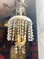 Raffinato lampadario vetro usato  Italia