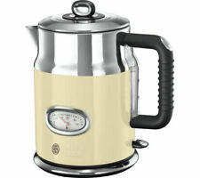 Russell Hobbs Cream Retro Vintage Kettle 3000W 1.7L for sale  Shipping to South Africa