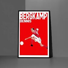 Dennis bergkamp poster for sale  UK