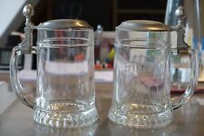 Bierkrüge glas zinndeckel gebraucht kaufen  Gevelsberg