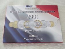 Coffret francs 2001 d'occasion  Peymeinade