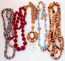 glass necklaces lot beaded for sale  Lebanon