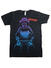 Camiseta Samurai Leftfield Rhythm and Stealth Dub Techno Electronica House Pequena, usado comprar usado  Enviando para Brazil