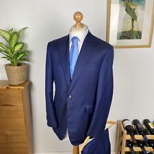 SCABAL of SAVILE ROW Men’s Bespoke 2 Piece Suit Wool Check 40R Made to Measure for sale  Shipping to South Africa