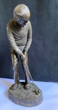 Heredities bronze golfer for sale  BUXTON