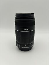 Objektiv Zoom Canon Lens EF-S EFS EF S 55-250mm 4-5.6 55-250 IS II digital EOS  na sprzedaż  Wysyłka do Poland