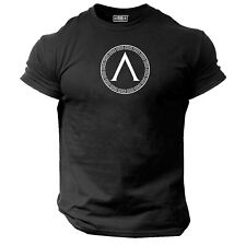 Camiseta Spartan Shield roupas de ginástica musculação treino MMA boxe top comprar usado  Enviando para Brazil