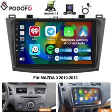 Android 13 Radio samochodowe do MAZDA 3 BL 2010-2013 GPS Nawigacja 2GB + 64GB CarPlay + kamera na sprzedaż  Wysyłka do Poland