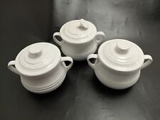 Three white creuset for sale  RUGBY