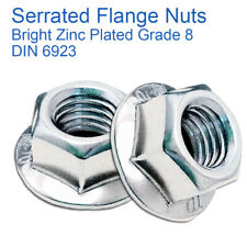 Flanged serrated nuts for sale  UK