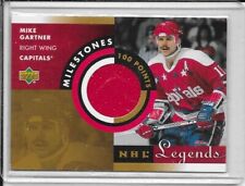 2001-02 Upper Deck Legends Mike Gartner Milestones Jersey # M-MG, used for sale  Shipping to South Africa