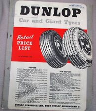 Dunlop 1st september for sale  COWBRIDGE