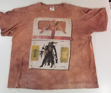 Camiseta vintage Tennessee River XXL marrom falcão de pesca tribal nativo americano 1996 comprar usado  Enviando para Brazil