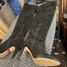 Thigh high suede for sale  BANBURY