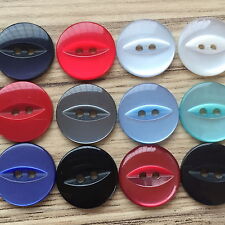 Buttons fish eye for sale  Shipping to Ireland
