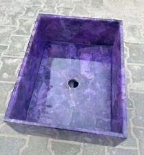 Amethyst wash basin for sale  Shipping to Ireland