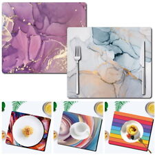 Pcs watercolor placemats for sale  PORTSMOUTH