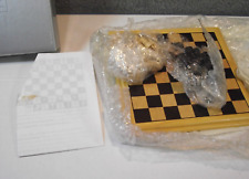 Wooden chess set for sale  Shipping to Ireland
