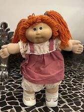 Muñeca vintage Cabbage Patch años 80 pelo rojo ojos verdes firmada Xavier Roberts segunda mano  Embacar hacia Mexico