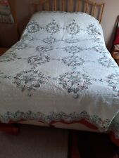 kingsize patchwork bedspread for sale  SCARBOROUGH