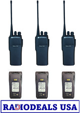 Antena Motorola genuína CP200 UHF rádio AAH50RDC9AA2AN e bateria NNTN4497 x 3PC comprar usado  Enviando para Brazil