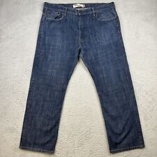 Jeans masculino Levis 569 40x32 azul ajuste relaxado perna reta lavagem escura jeans casual  comprar usado  Enviando para Brazil