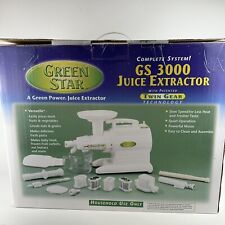 Green star juicer for sale  Shipping to Ireland